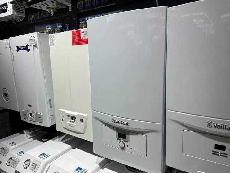 Котли газові димохідні, турбовані, конденсаційні Baxi, Bosch, Vaillant