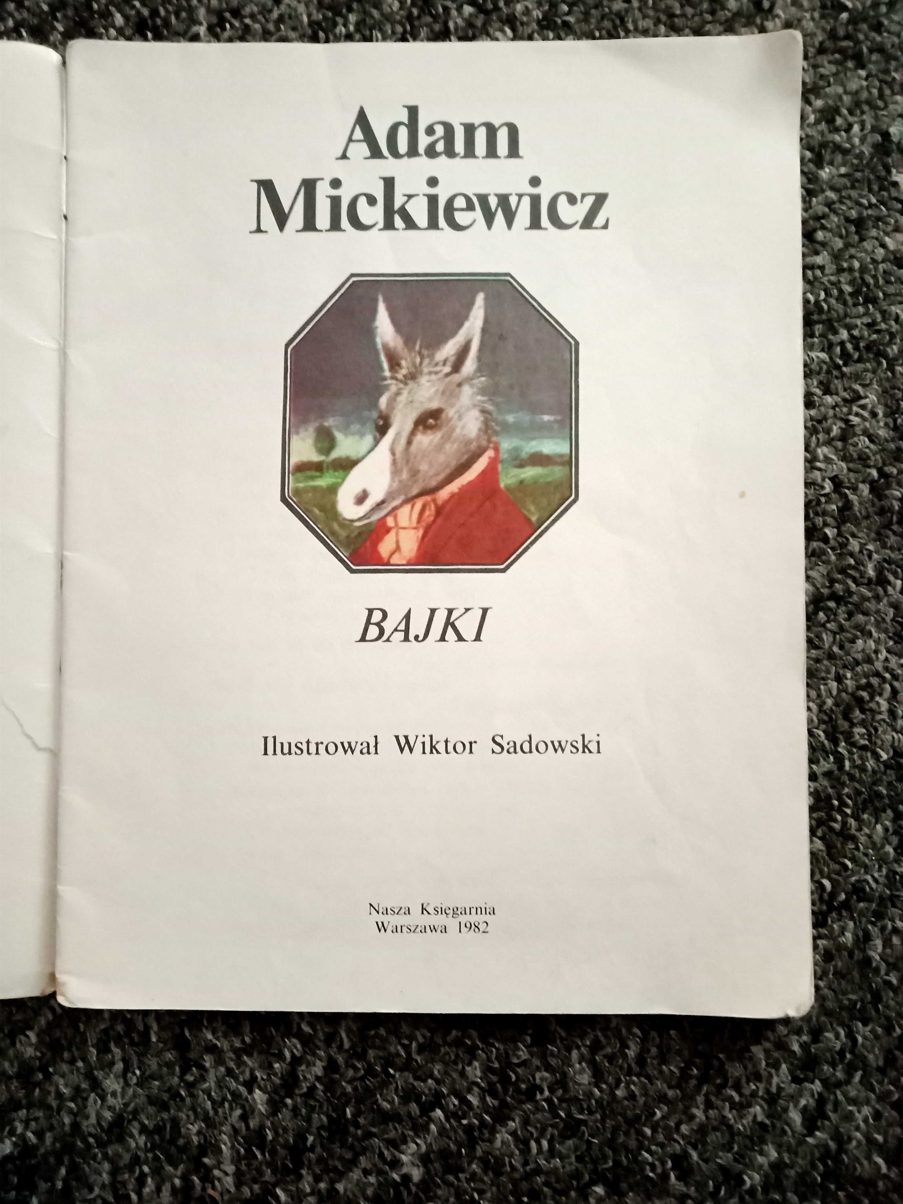 Bajki. Adam Mickiewicz