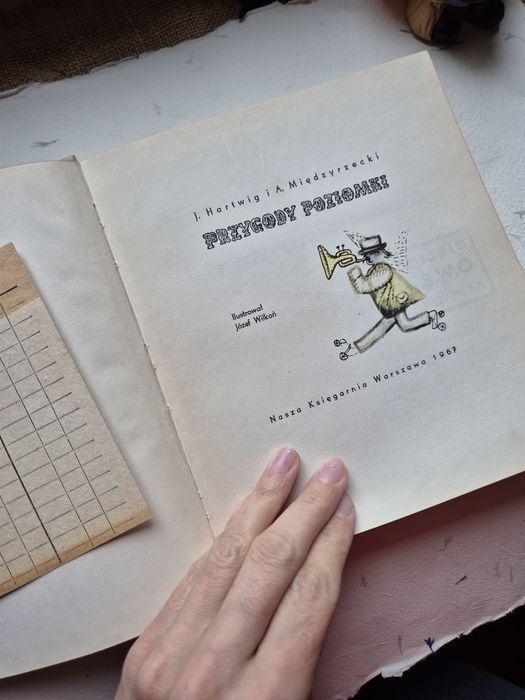 Przygody Poziomki - Hartwig, Międzyrzecki 1967 Nasza Księgarnia wyd 2