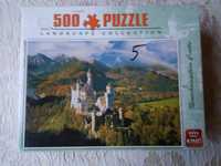 puzzle 500 sztuk - zamek -likwidacja kolekcji