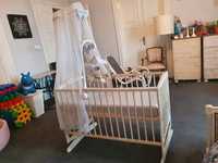 Sypialnia dla dziecka łóżeczko przewijak meble materac lozko