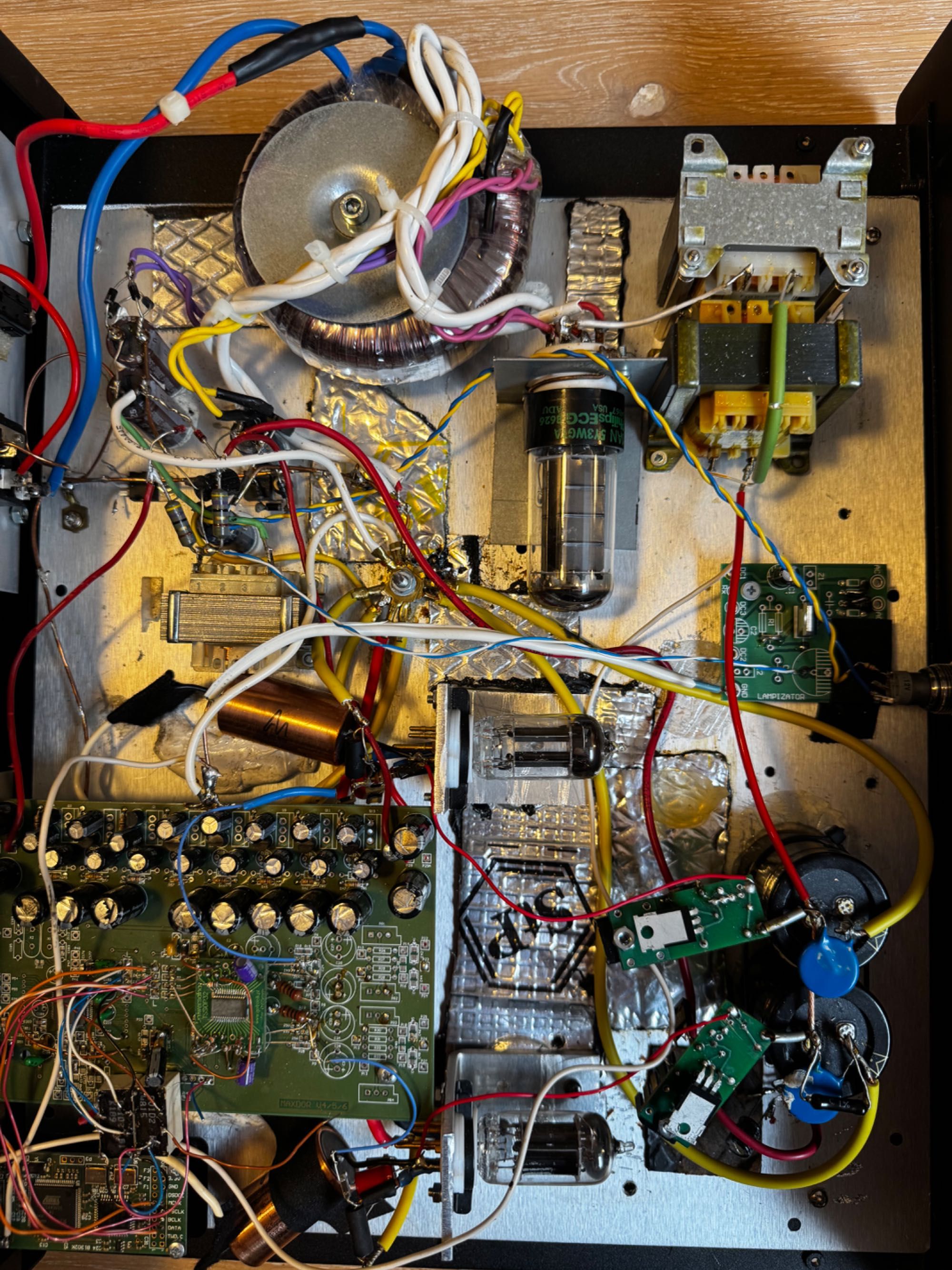 Lampizator Custom  DAC Lampowy Combo Amanero 384