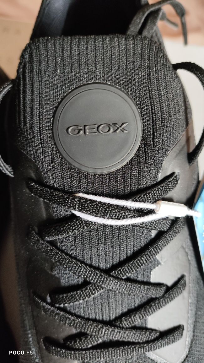 Geox Spherica Actif czarne sneakersy rozm 43