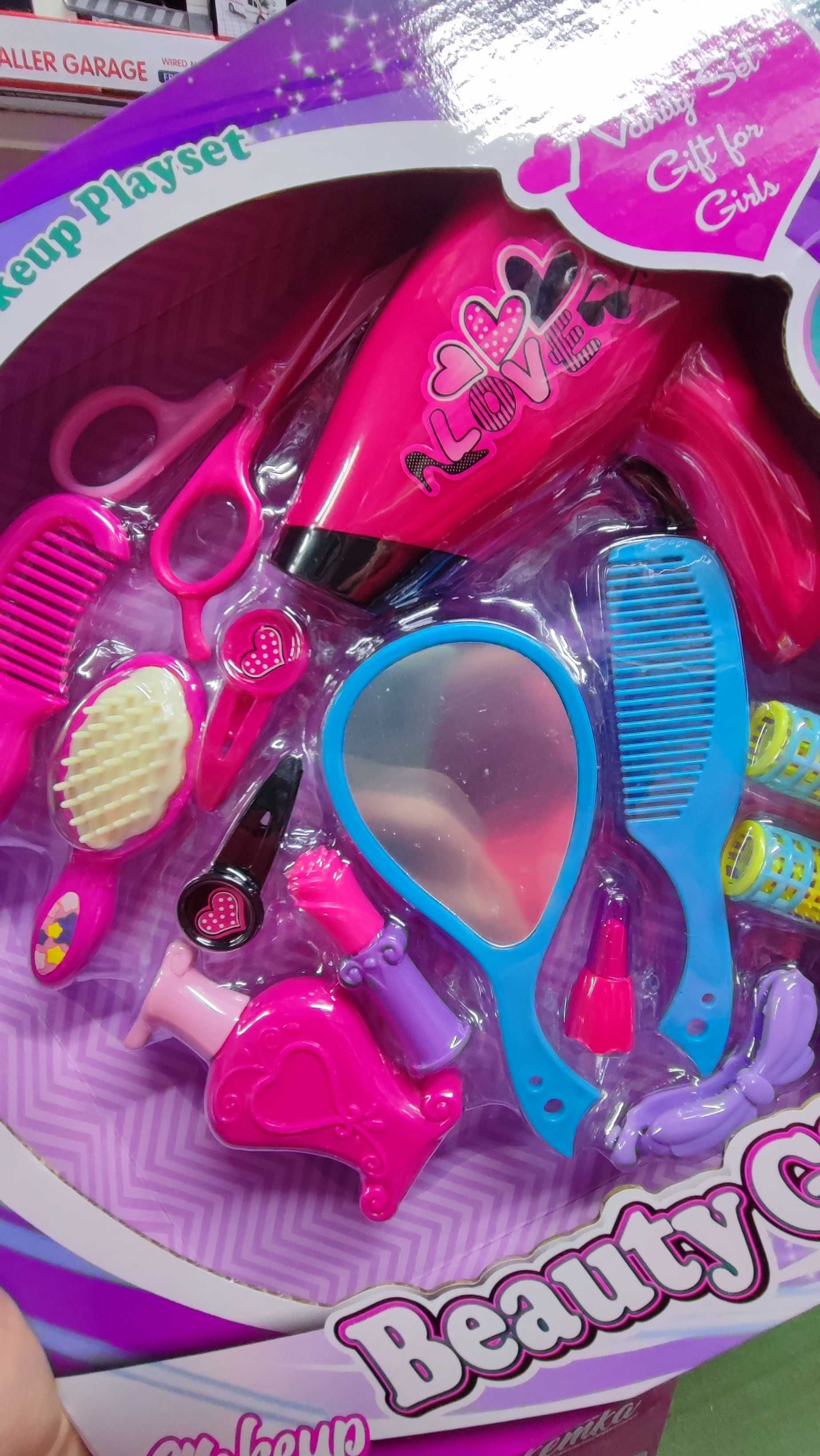 Дитячий набір перукаря іграшка фен дзеркало гребінець салон краси