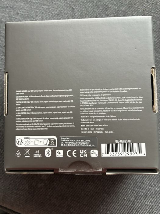 Licznik nawigacja Garmin EDGE 840