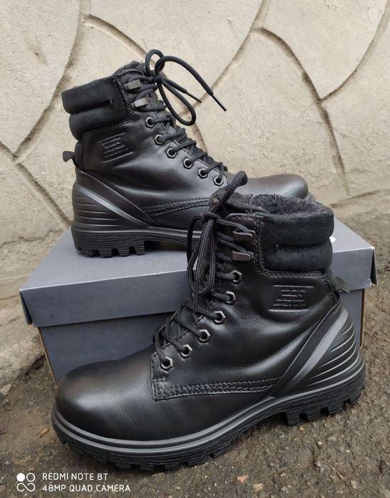 Ecco 36 ботинки жіночі зимові чоботи черевики сапоги взуття ессо