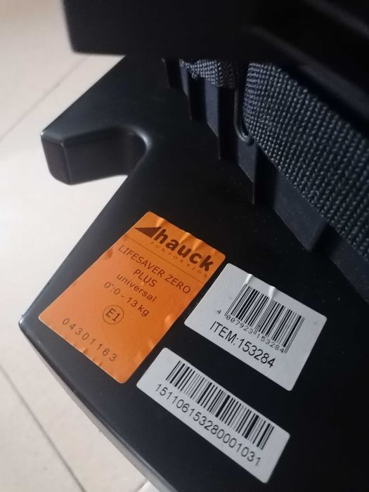 Ovo/ ovinho de bebé 0-13 kg, da Hauck