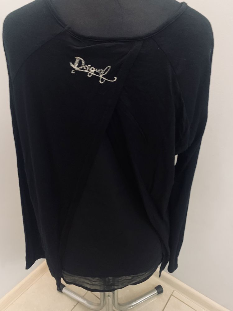 Desigual oversize bluzka/tunika, wzory jak obraz 3D M extra stan