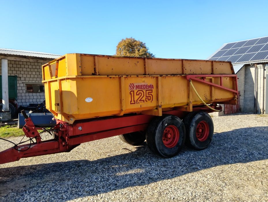 Przyczepa skorupowa 12.5 tony MIEDEMA