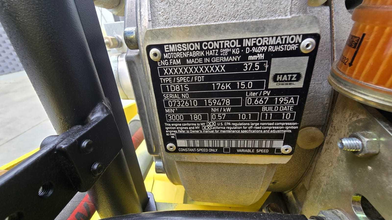 Zagęszczarka Ammann AVH6030 Wacker  Husqvarna  Bomag Weber