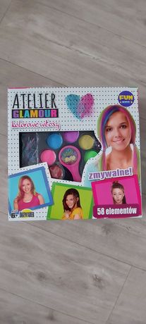 Atelier glamour  kolorowe włosy