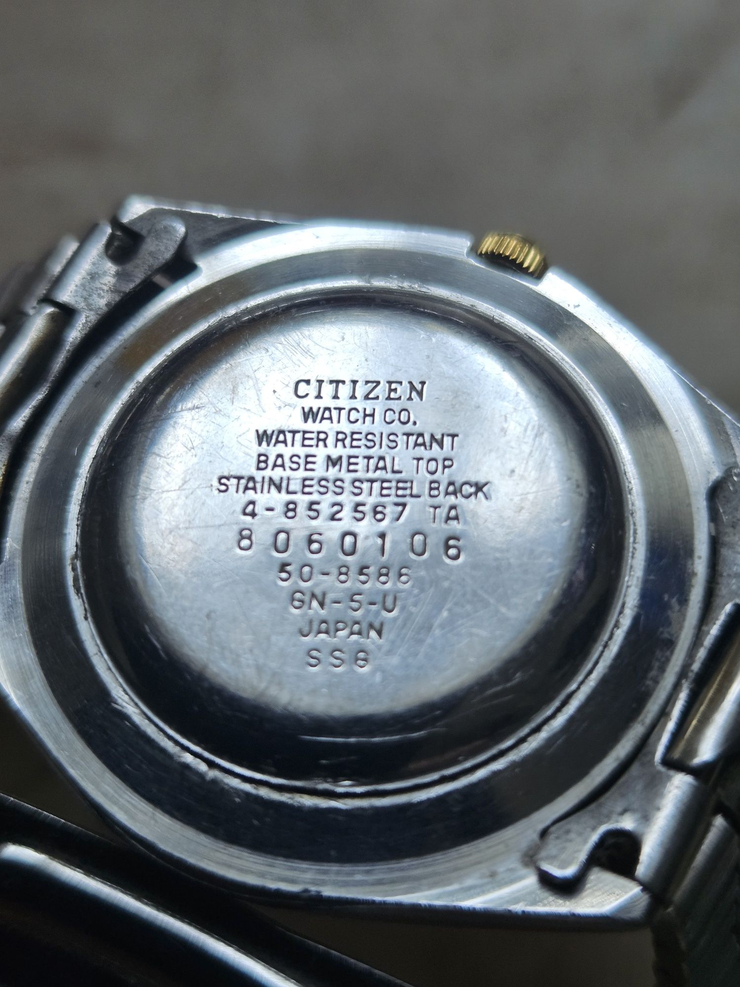 Citizen rzadki model 6N-5-U