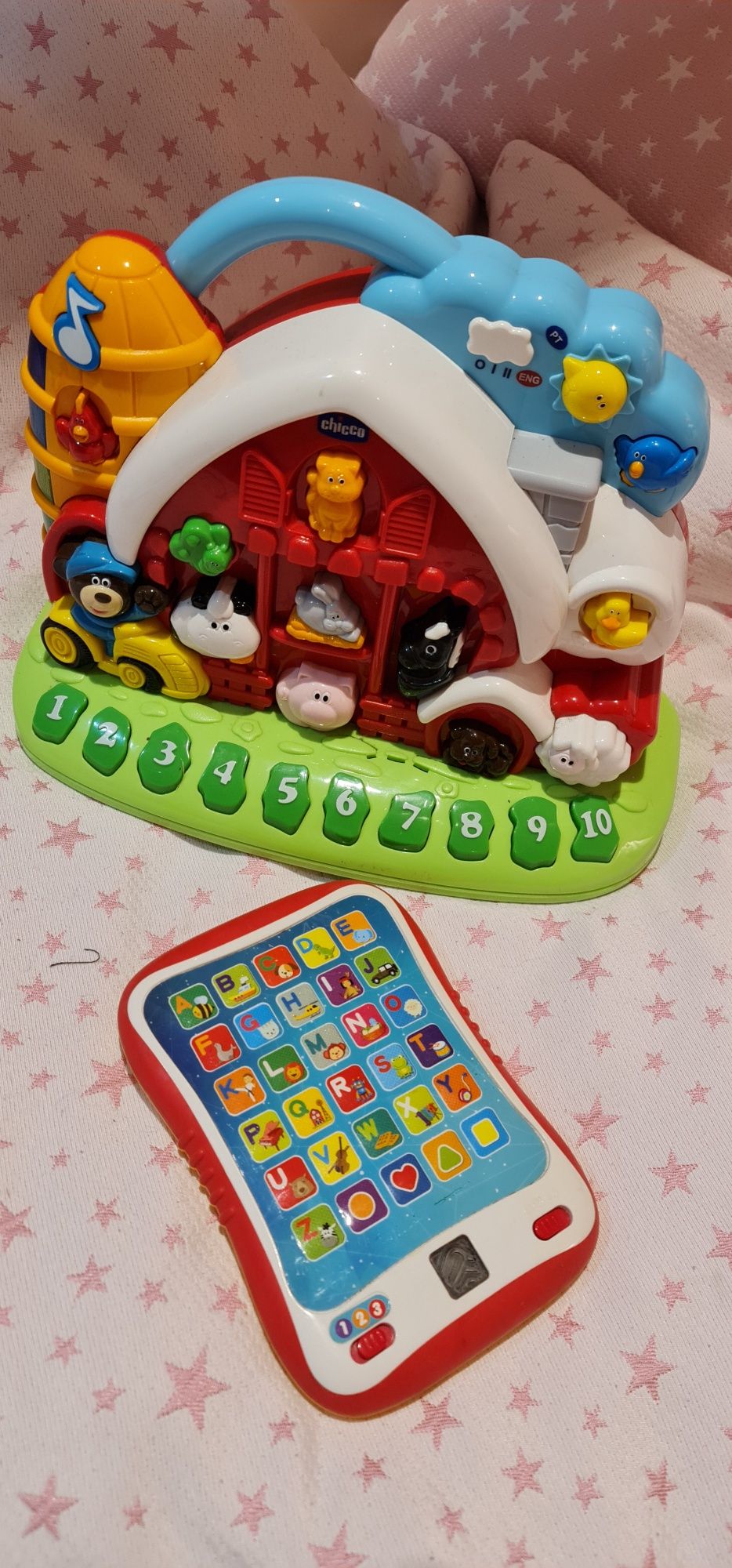 Conjunto de brinquedos