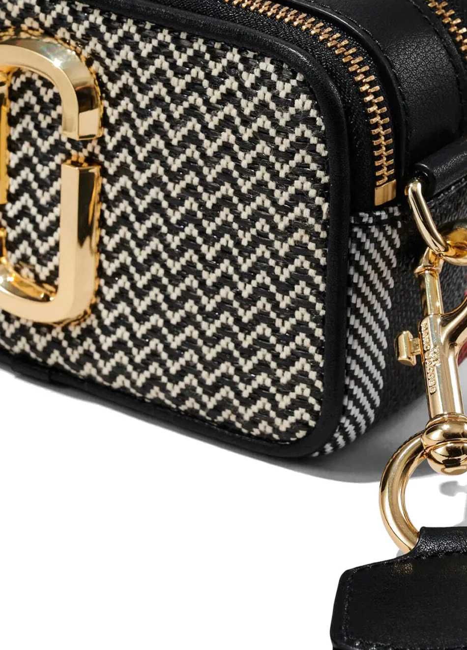 Сумка Marc Jacobs The Mixed Media Snapshot Black Multi