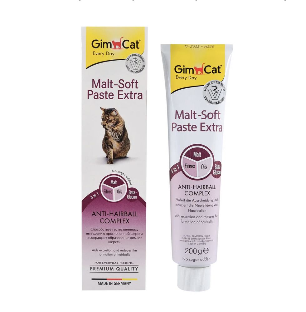Паста для котів GimCat Malt Soft Paste Extra