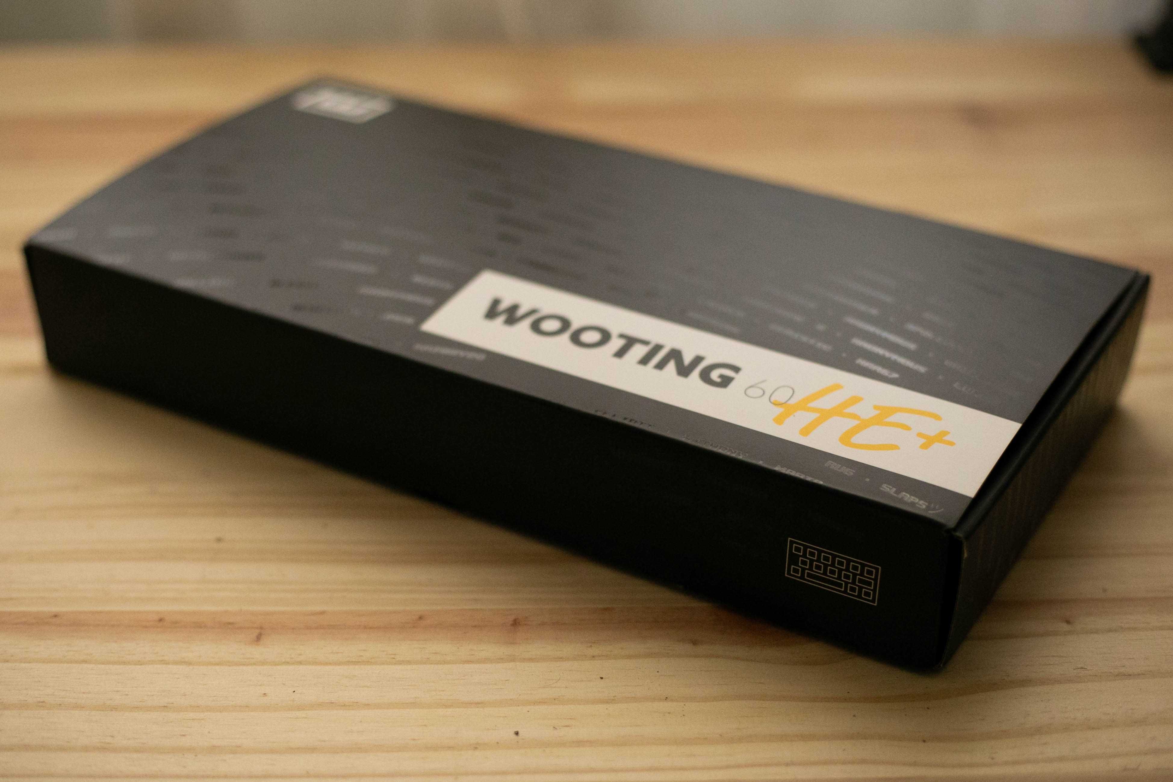 Wooting 60HE+ como novo