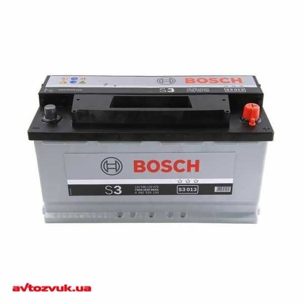 Автомобильный аккумулятор Bosch 6СТ-90 Silver S3