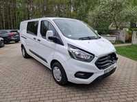 Ford Transit Custom L2H1, 6 Miejsc, Polska Salon, 1 Właściciel, Serwis, Vat23%