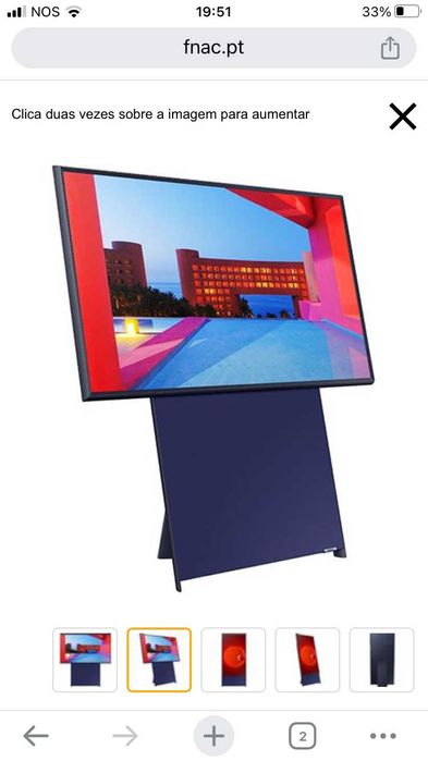 TV Samsung The Sero QE43LS05TA