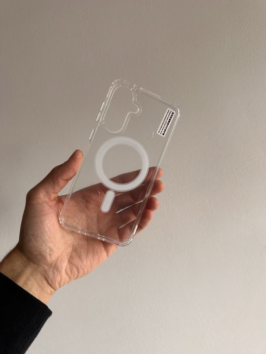 Etui przeźroczyste MagSafe + SZKŁO hartowane do SAMSUNG GALAXY A56