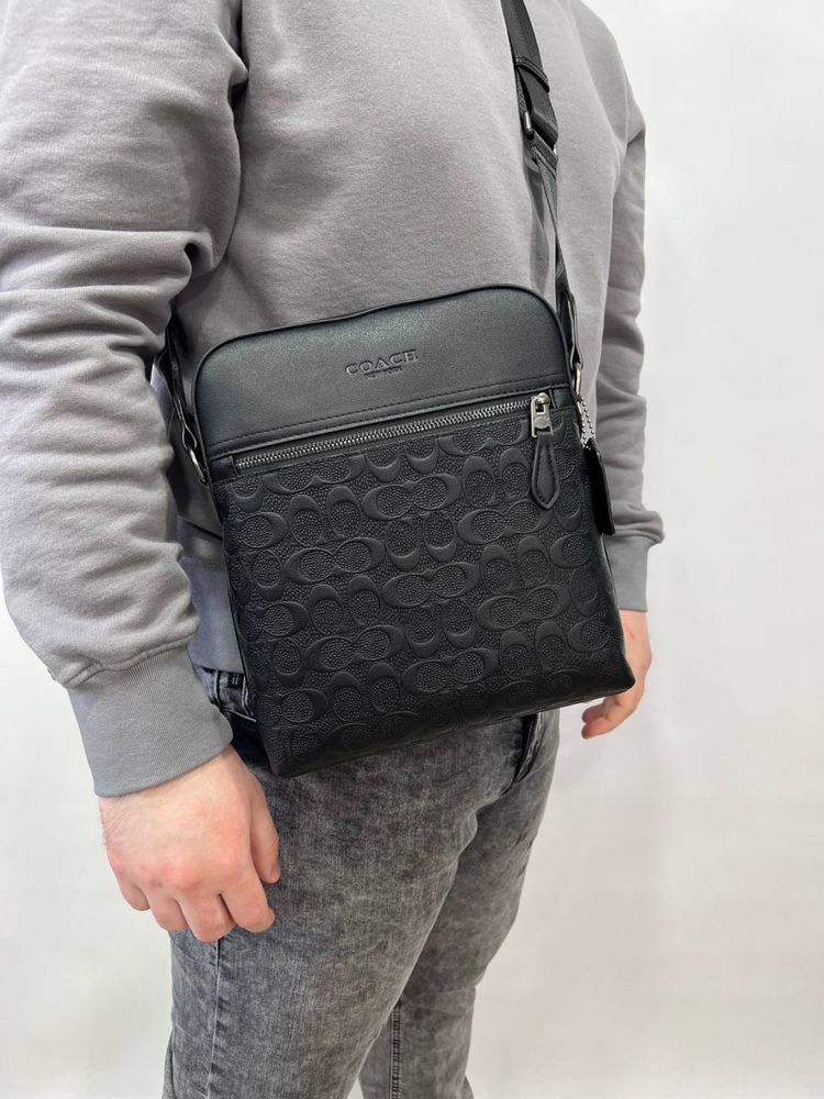 Мужская сумка Коач/Чоловіча сумка Coach