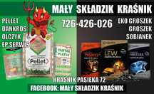 Groszek Ekogroszek  Sobianek LEW PANTERA TYGRYS i orzech TYTAN PELLET