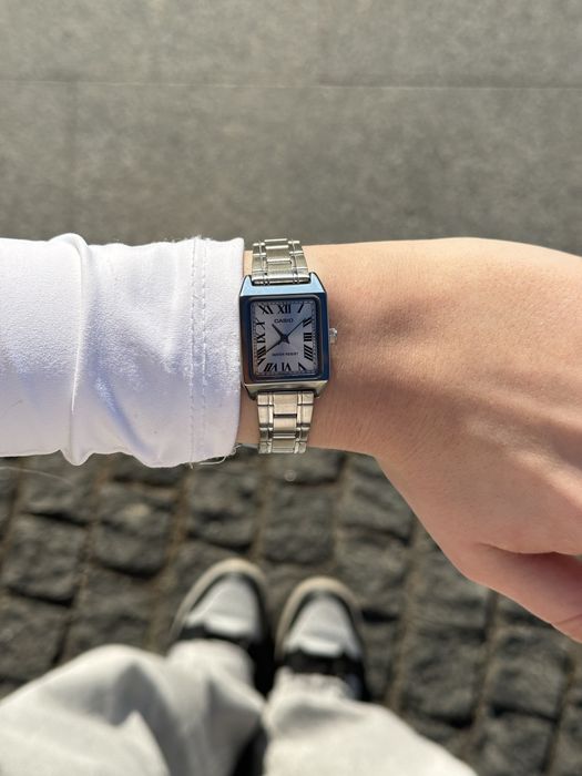 Жіночий годинник касіо оригінал casio LTP-V007D-7B женские часы