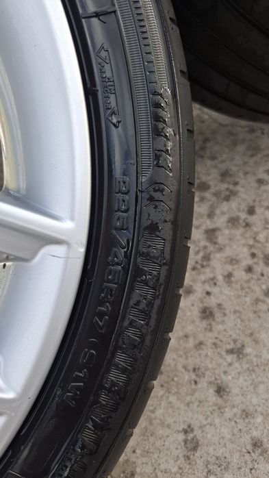 Jantes c/pneus 5x112 R17