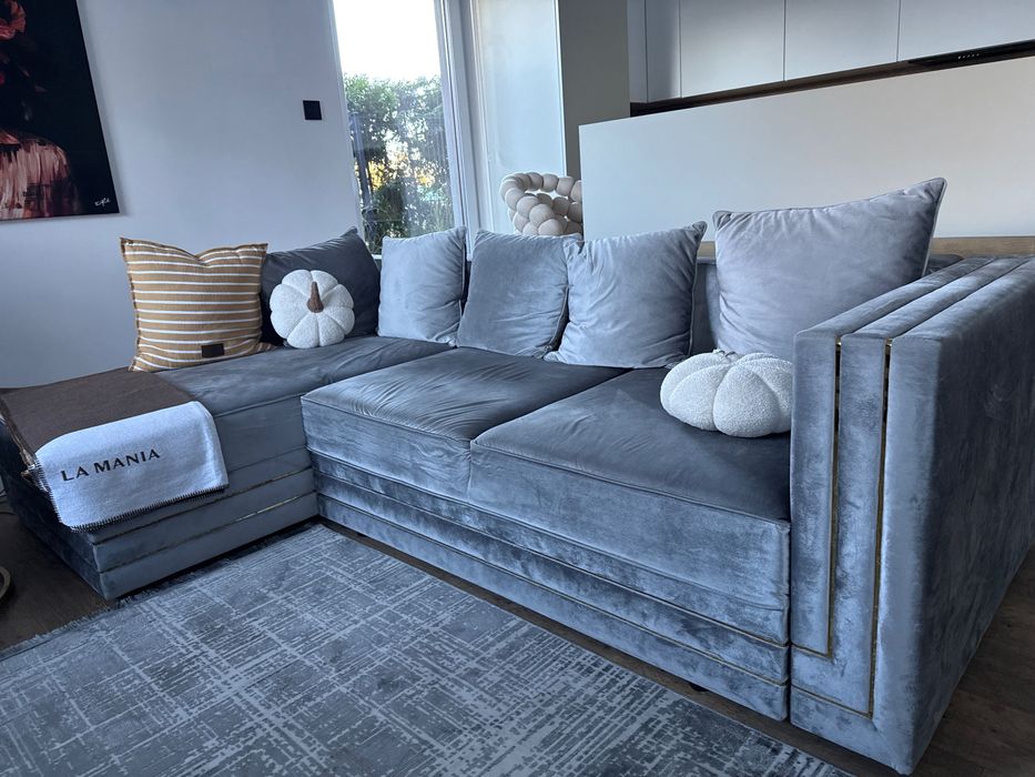 Kanapa narożnik z funkcją spania