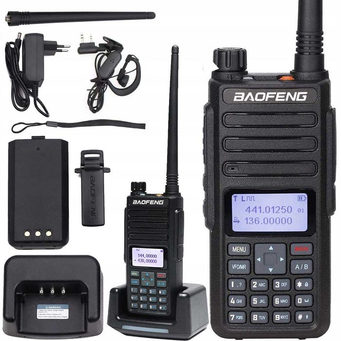 Baofeng BH6 10W z AirBand 10 Wat Analogowo cyfrowe PLUS PASMO LOTNICZE