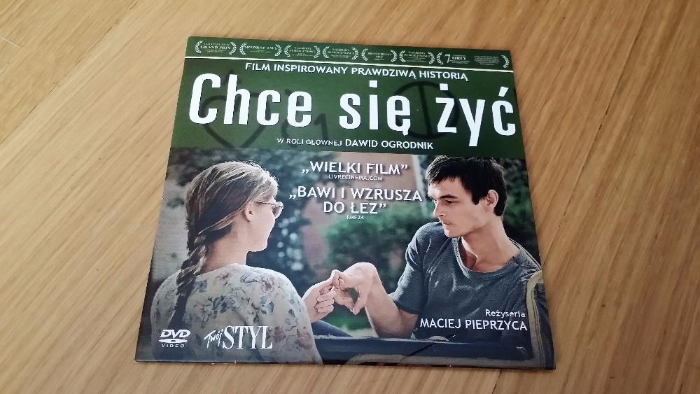 Chce się żyć Maciej Pieprzyca polski film DVD Dawid Ogrodnik nowy