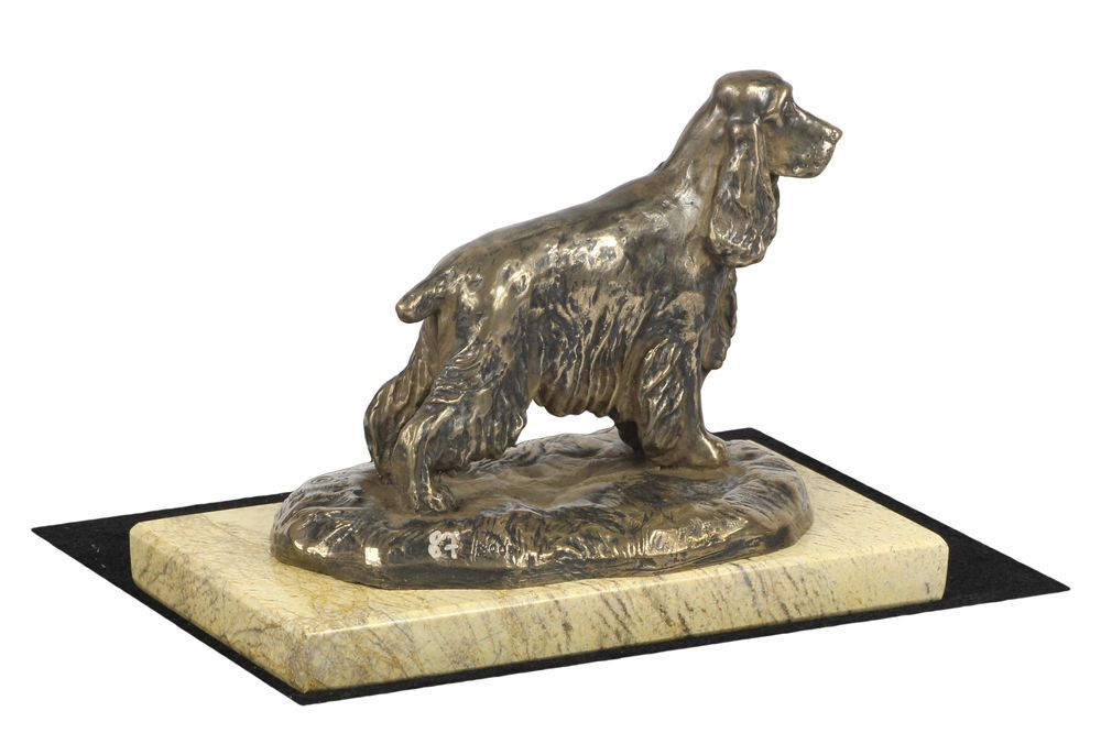 Cocker spaniel angielski statuetka na piaskowym kamieniu Art-Dog