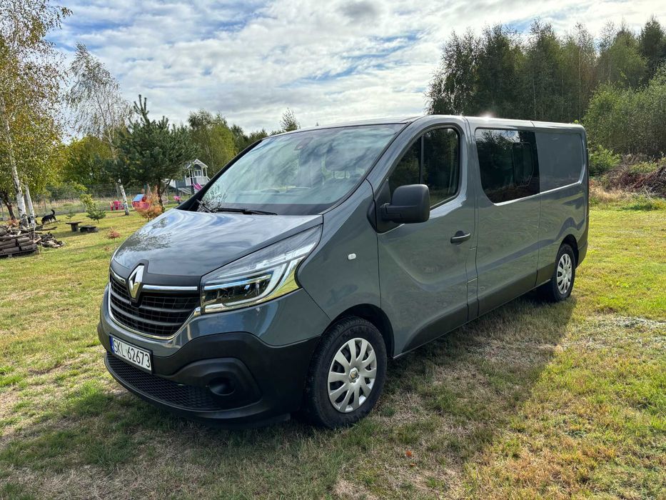 Wynajem Busa Renault TRAFIC III Long 6 Osobowy + Paka 2020 R KRZEPICE