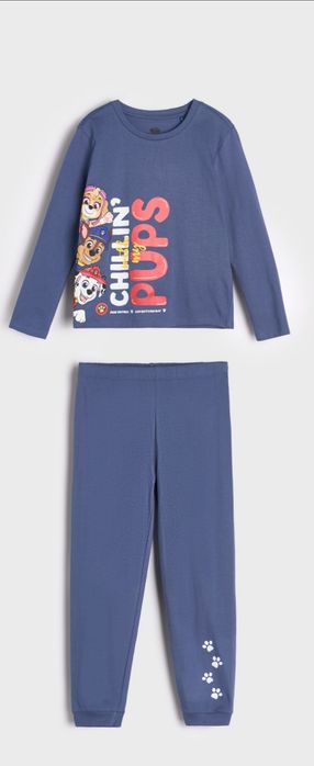 Комплект піжама з принтом Щенячий патруль Paw patrol розмір 98,
