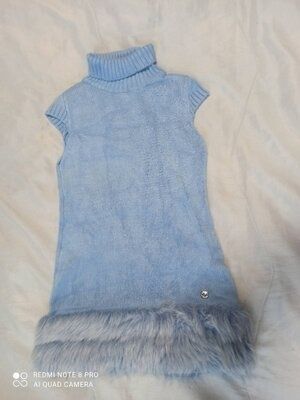 Шикарный комплект платье и шубка Fun&Fun