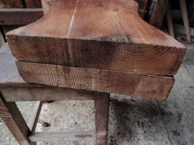 Elementy drewniane, ,ława,ławka, stół.