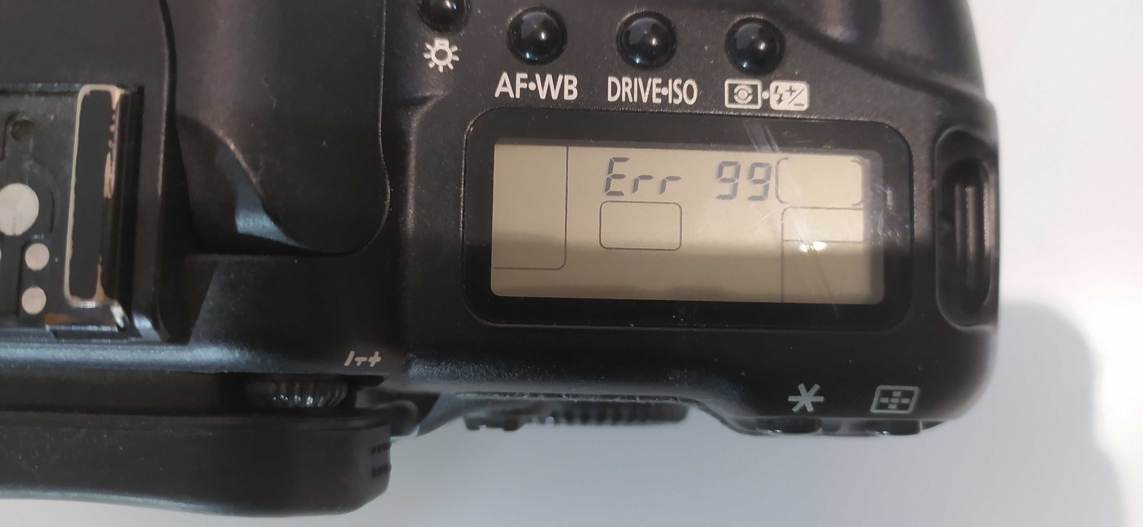Canon EOS 30D – Uszkodzony, "błąd 99"