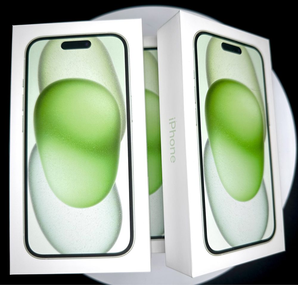 Apple iphone 15 PLUS 256gb Green FVAT23%