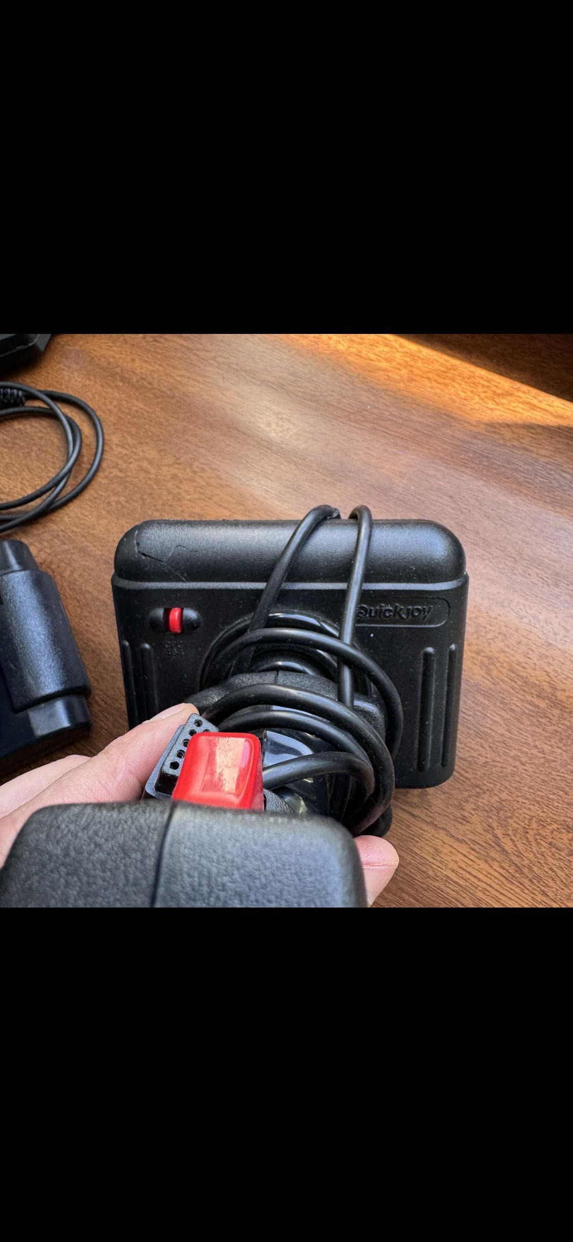 Zestaw dwóch joystick do commodore 64 unikaty