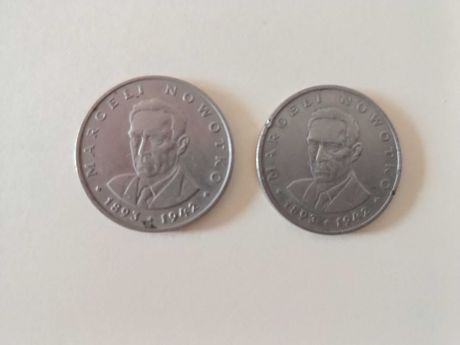 Moneta 20 zł z 1976 roku Marceli Nowotko