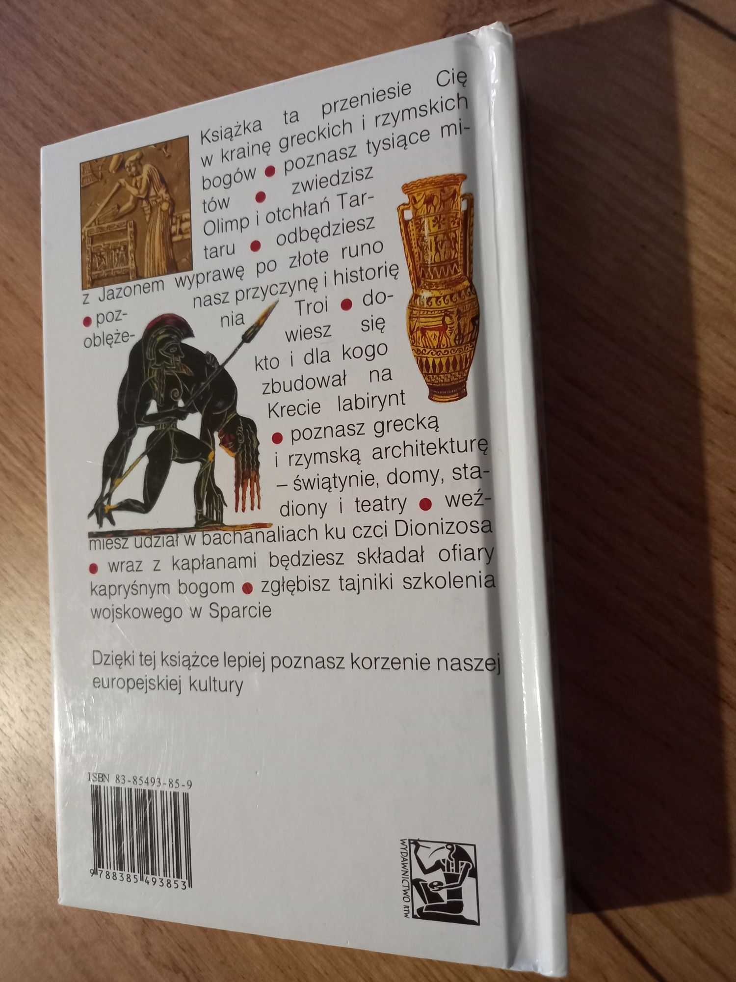 Książka o mitologii Greków i Rzymian