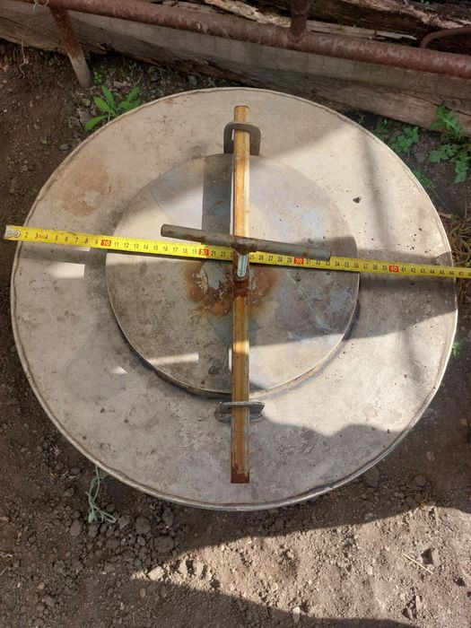 Бак из нержавейки с крышкой