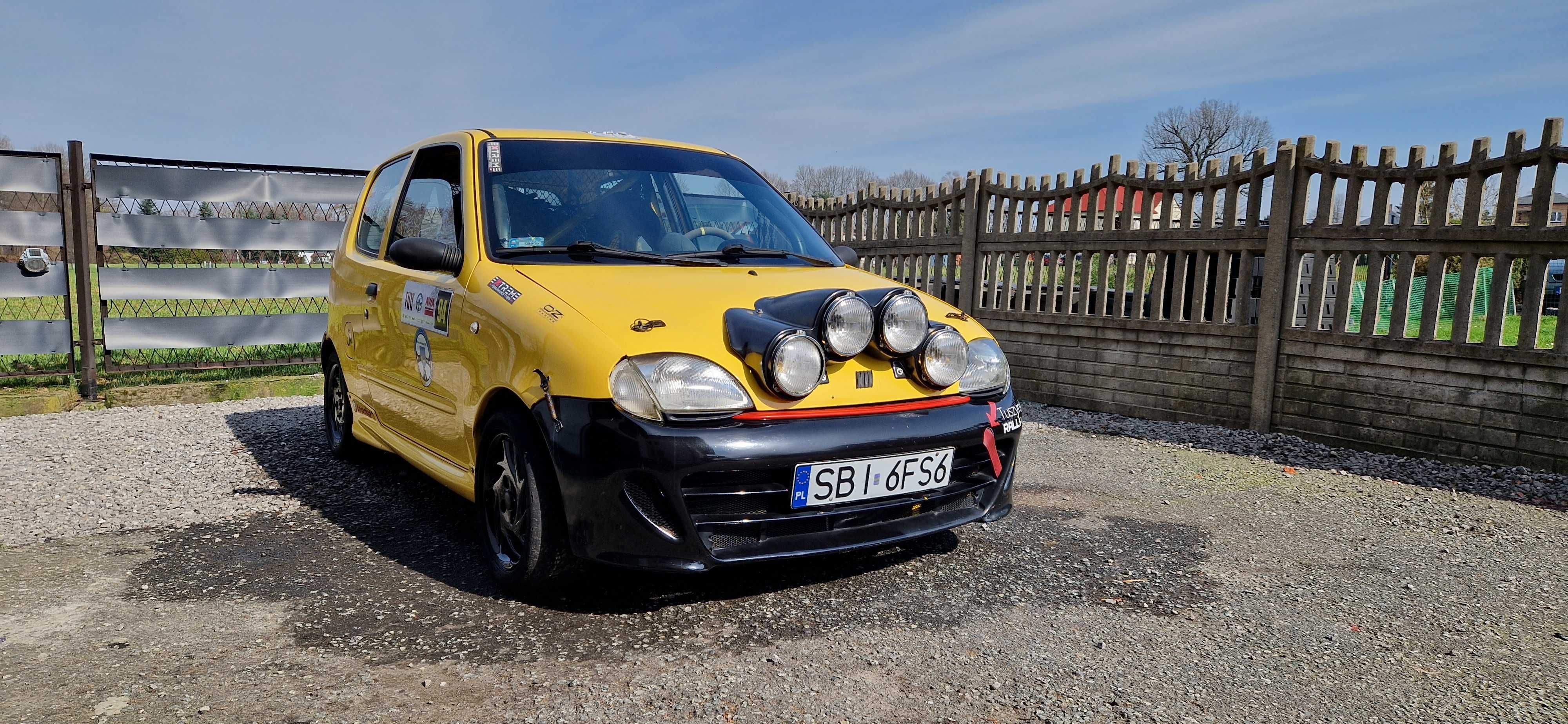 Fiat Seicento 1.2 16v klatka rajdy