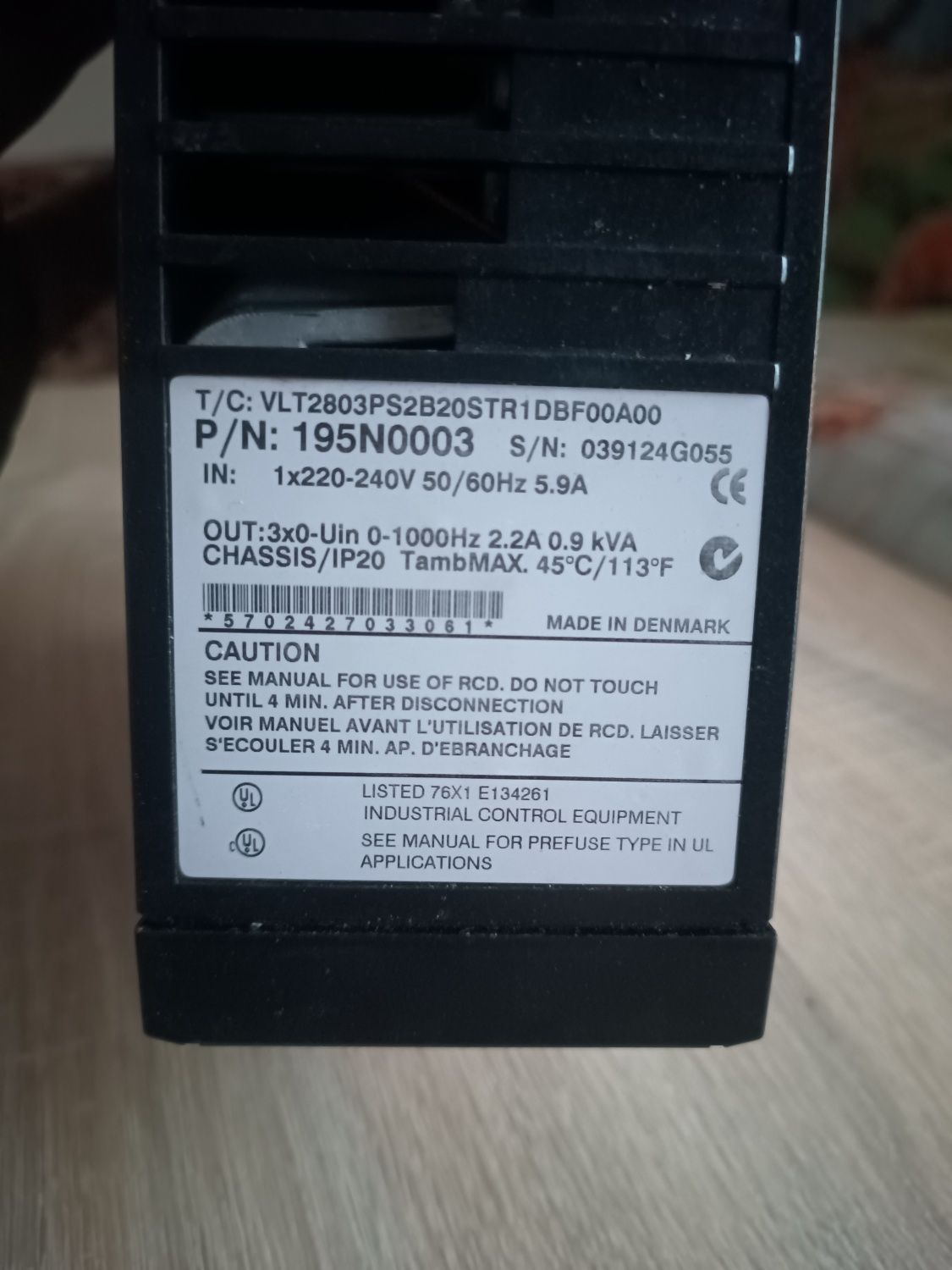 Falownik Danfoss