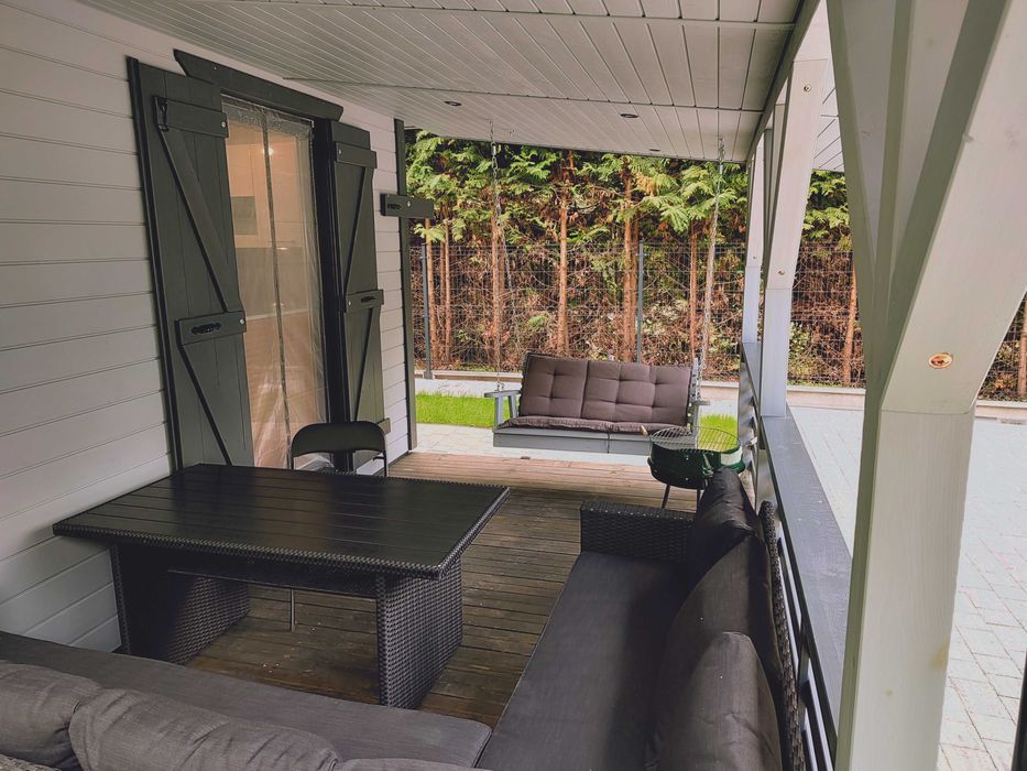 Domki całoroczne nad jeziorem w miejscowości Przydwórz