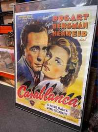 Poster publicitário do filme "Casablanca"