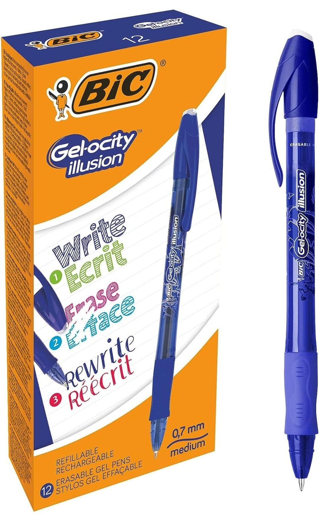 Nowy znikopis Bic Gelocity illusion