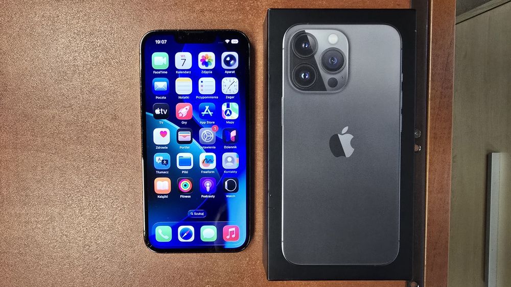 iPhone 13 Pro 128GB grafitowy, stan db