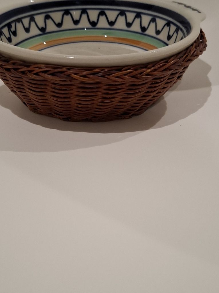 Taça rústica redonda