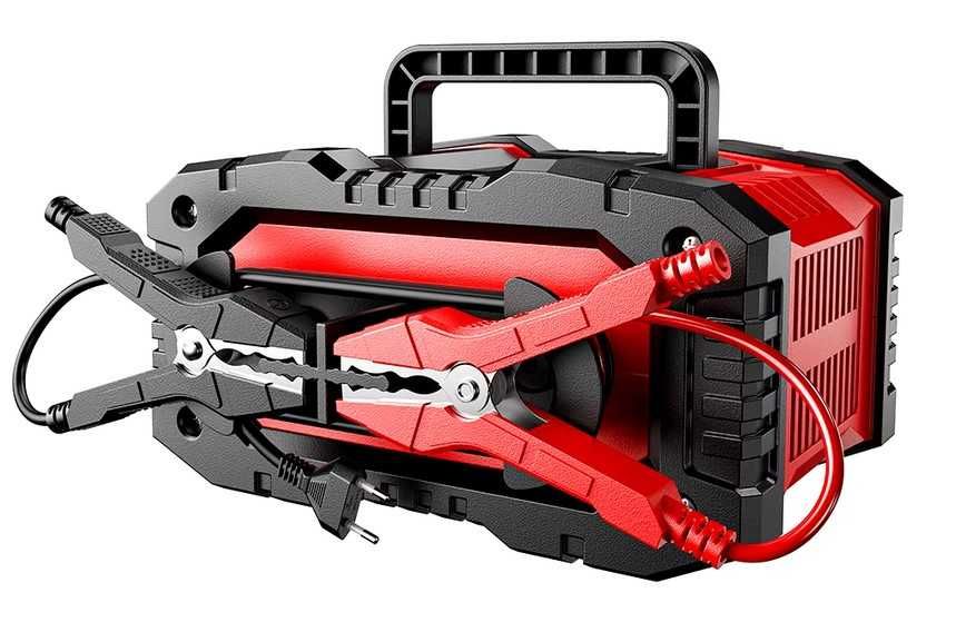 Prostownik Samochodowy do Akumulatorów z Rozruchem 12V 24V 25A Booster